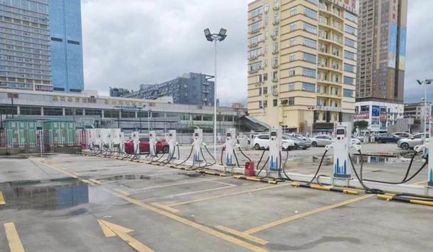 液冷超充田寮站480kw1拖六、480kw1拖8液冷充電樁項目